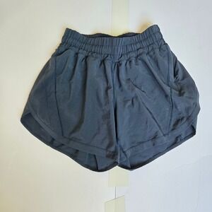 Lululemon Size 4 Track That Women's Athletic Running Shorts True Navy Activewear